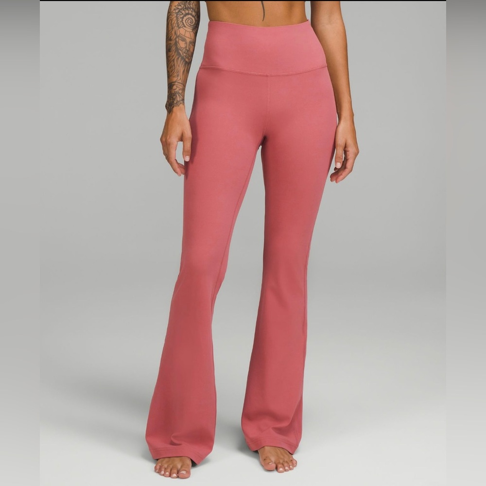SOLD Lululemon Groove Pants Brier Rose